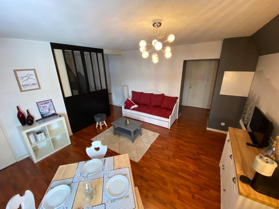 Vignec/Saint-Lary - T2 Cosy Avec Balcon & Piscine Appartement Buitenkant foto